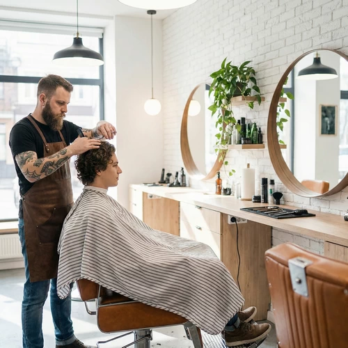 Online booking for a barbershop SmartBook