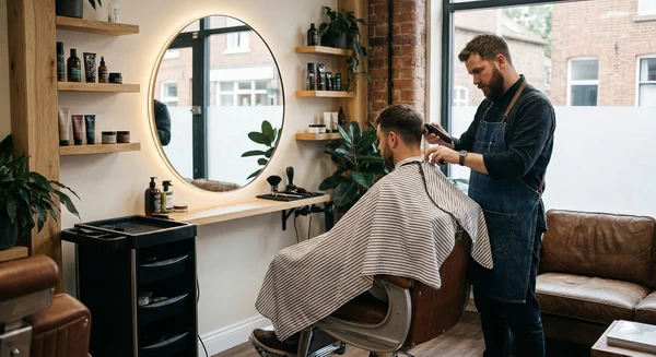 Barbershop with one barber