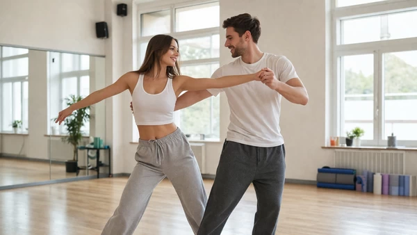 Clase de prueba en el estudio