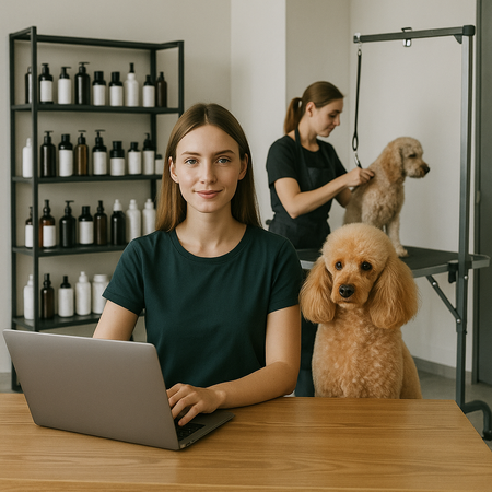 Manage your grooming salon