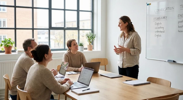 Групові заняття в мовному центрі з онлайн записом