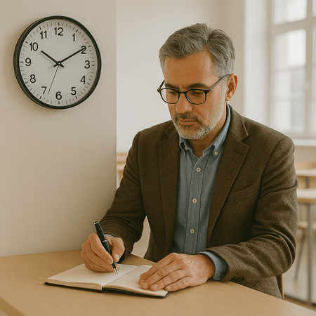 Tight class schedule without overlaps